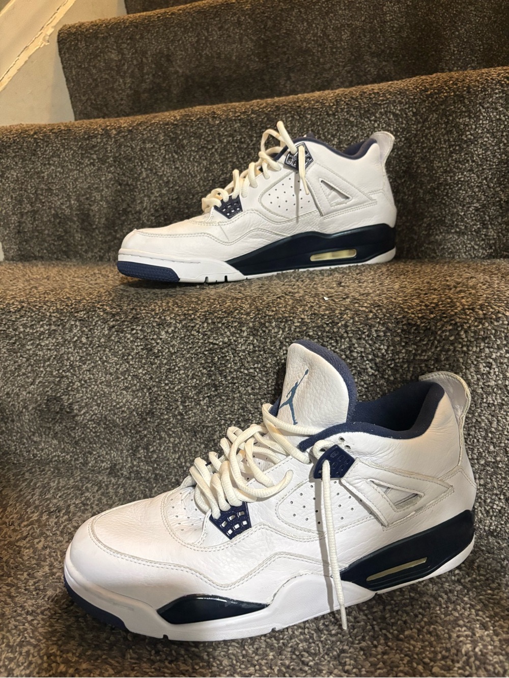 Nike Air Jordan 4 Retro LS Columbia/Legend Blue